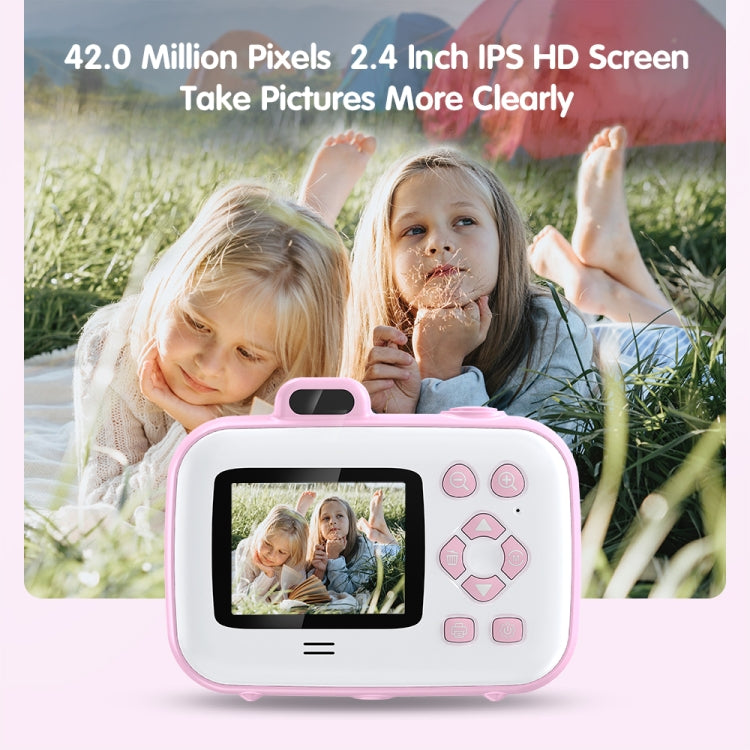 Fotocamera digitale per bambini con stampa termica 2,4 pollici