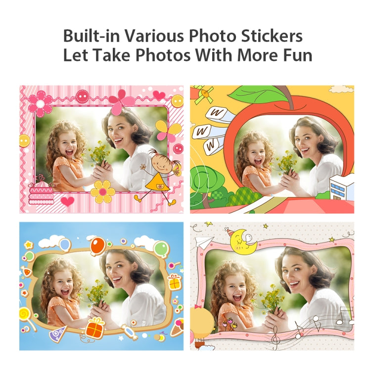 Fotocamera digitale per bambini con stampa termica 2,4 pollici