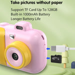 Fotocamera digitale per bambini con stampa termica 2,4 pollici