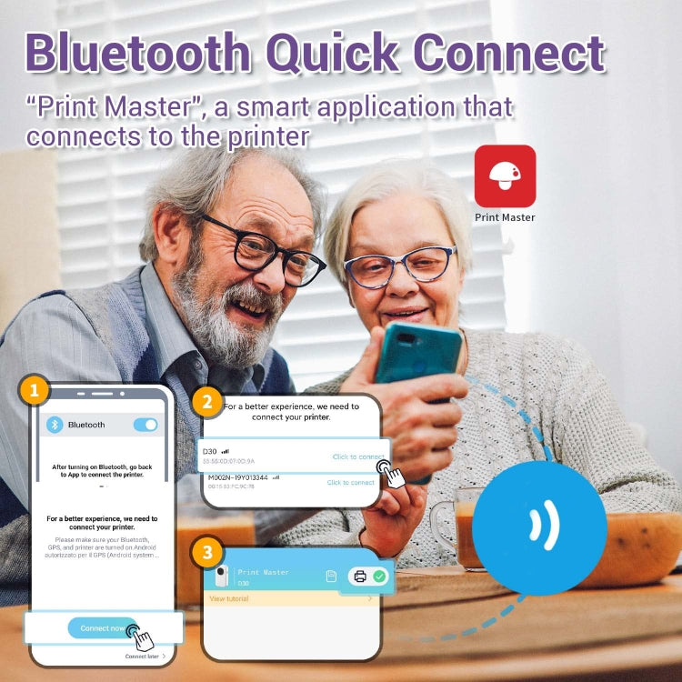 Phomemo D30 Stampante termica per etichette Bluetooth
