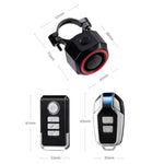 Luce posteriore intelligente per bicicletta, allarme antifurto, luce di avvertimento dei freni, WL03C Remote Control, WL03C Set + Silicone Remote Control, WL09C Remote Control