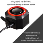 Luce posteriore intelligente per bicicletta, allarme antifurto, luce di avvertimento dei freni, WL03C Remote Control, WL03C Set + Silicone Remote Control, WL09C Remote Control