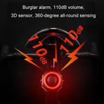 Luce posteriore intelligente per bicicletta, allarme antifurto, luce di avvertimento dei freni, WL03C Remote Control, WL03C Set + Silicone Remote Control, WL09C Remote Control