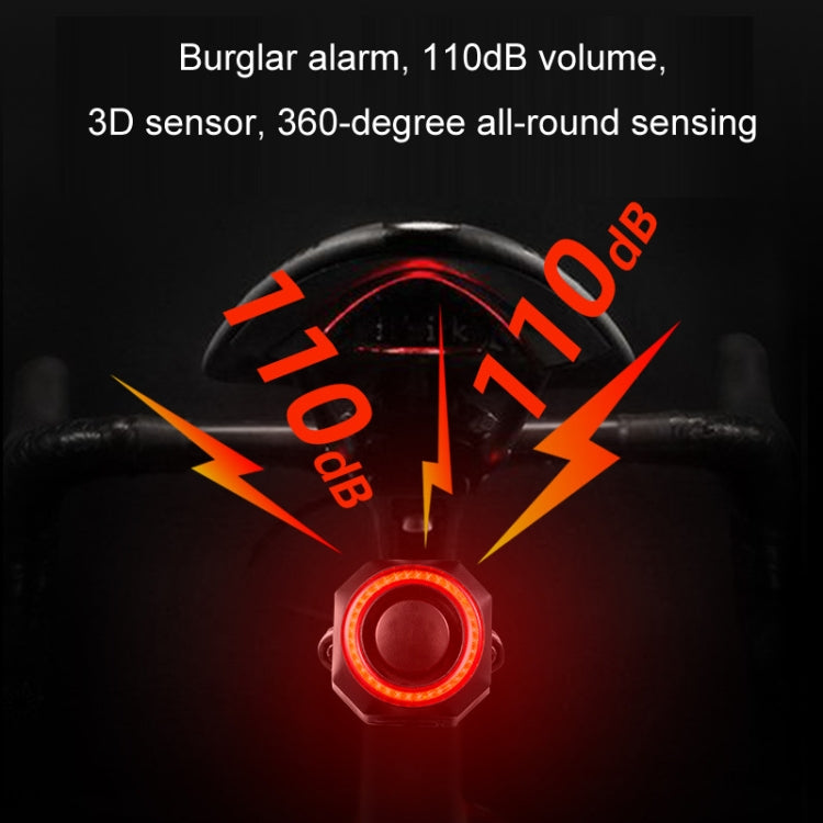 Luce posteriore intelligente per bicicletta, allarme antifurto, luce di avvertimento dei freni, WL03C Remote Control, WL03C Set + Silicone Remote Control, WL09C Remote Control