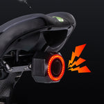Luce posteriore intelligente per bicicletta, allarme antifurto, luce di avvertimento dei freni, WL03C Remote Control, WL03C Set + Silicone Remote Control, WL09C Remote Control