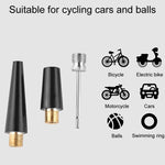 Accessori per gonfiatori portatili per mini pallacanestro domestici con pompa ad alta pressione per bicicletta