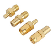 Adattatore RF SMA-SMB 4 in 1 Adattatore ad alta frequenza interamente in rame placcato oro, 4 In 1 SMA-SMB