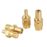 Adattatore RF SMA-SMB 4 in 1 Adattatore ad alta frequenza interamente in rame placcato oro, 4 In 1 SMA-SMB
