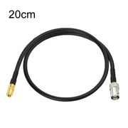 Cavo coassiale BNC femmina a SMB maschio RG174, 10cm, 15cm, 20cm, 30cm