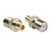 Adattatore coassiale RF da SMB femmina a F femmina, SMB Female To F Female
