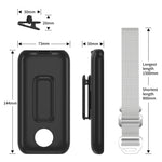 Custodia con clip e tracolla per batteria Apple Vision Pro