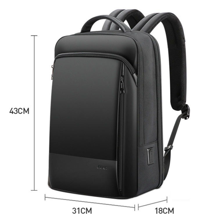 Bopai Zaino impermeabile per laptop 15,6" con porta USB