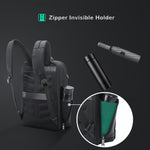 Bopai Zaino impermeabile per laptop 15,6" con porta USB