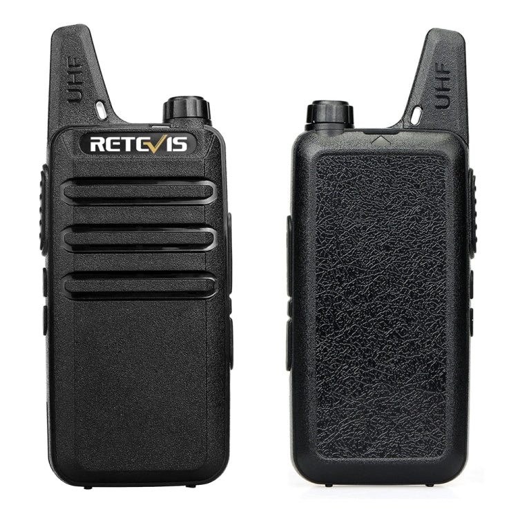 RETEVIS RT22 Hotel Mini Ricarica Interfono Wireless Bidirezionale Walkie Talkie