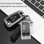 V10 Portachiavi portatile con luce USB ricaricabile Mini torcia luminosa