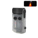 Mini torcia luminosa ricaricabile con luce portachiavi portatile V20