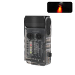 Mini torcia luminosa ricaricabile con luce portachiavi portatile V20