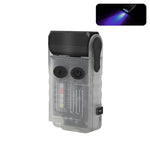 Mini torcia luminosa ricaricabile con luce portachiavi portatile V20