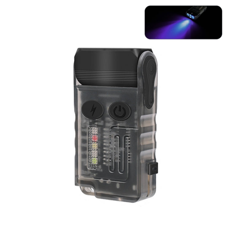 Mini torcia luminosa ricaricabile con luce portachiavi portatile V20