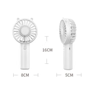 Supporto per telefono da tavolo portatile ricaricabile con mini ventilatore portatile USB