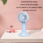 Supporto telefono da tavolo portatile con ventilatore USB