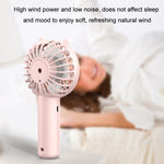 Supporto telefono da tavolo portatile con ventilatore USB