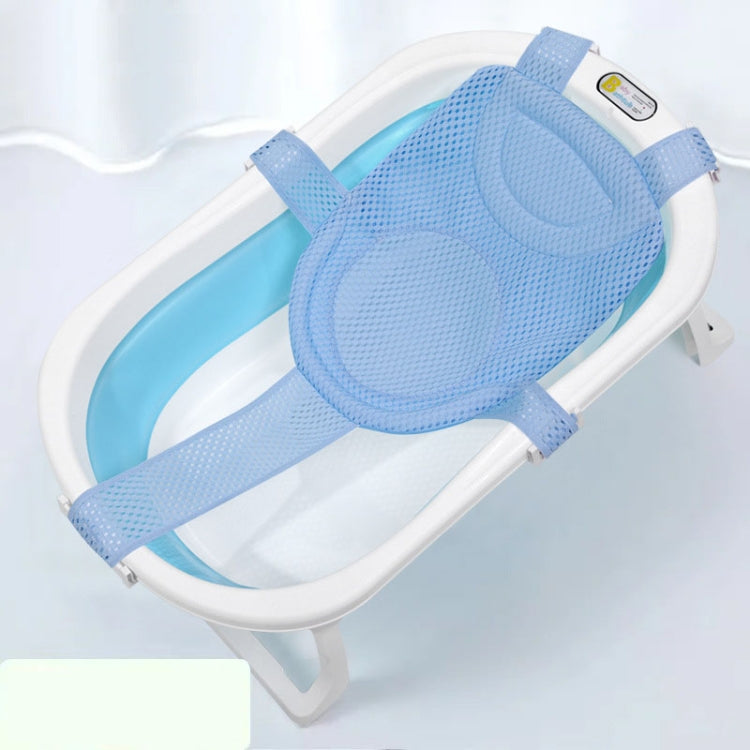 Supporto per vasca da bagno per neonati, rete di supporto per neonati, tappetino per doccia sospeso antiscivolo, 5 Buckle Blue, 5 Buckle Pink, 5 Buckle Green, T-type Blue, T-type Pink, T-type Green