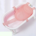 Supporto per vasca da bagno per neonati, rete di supporto per neonati, tappetino per doccia sospeso antiscivolo, 5 Buckle Blue, 5 Buckle Pink, 5 Buckle Green, T-type Blue, T-type Pink, T-type Green