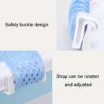 Supporto per vasca da bagno per neonati, rete di supporto per neonati, tappetino per doccia sospeso antiscivolo, 5 Buckle Blue, 5 Buckle Pink, 5 Buckle Green, T-type Blue, T-type Pink, T-type Green