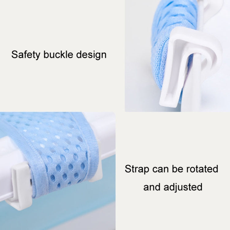 Supporto per vasca da bagno per neonati, rete di supporto per neonati, tappetino per doccia sospeso antiscivolo, 5 Buckle Blue, 5 Buckle Pink, 5 Buckle Green, T-type Blue, T-type Pink, T-type Green