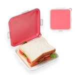 Scatola portapranzo portatile in silicone per conservare il pane fresco in sandwich
