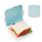 Scatola portapranzo portatile in silicone per conservare il pane fresco in sandwich