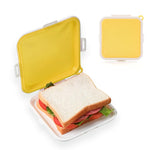 Scatola portapranzo portatile in silicone per conservare il pane fresco in sandwich