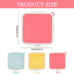 Scatola portapranzo portatile in silicone per conservare il pane fresco in sandwich