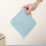 Scatola portapranzo portatile in silicone per conservare il pane fresco in sandwich