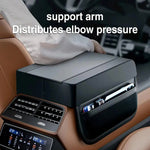 Supporto per bracciolo auto in memory foam, supporto per gomito