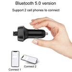 Ricevitore caricabatterie rapido Bluetooth per auto Caricabatterie automatico da uno a due accendisigari, S-10
