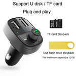Ricevitore caricabatterie rapido Bluetooth per auto Caricabatterie automatico da uno a due accendisigari, S-10