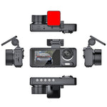 Registratore di guida con visione notturna ad alta definizione, Dual Recording No WIFI, Triple Recording No WIFI, Triple Recording With WIFI Mobile Playback, Dual Recording 2K+720P+GPS Track+WIFI Mobile Playback