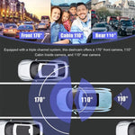Registratore di guida con visione notturna ad alta definizione, Dual Recording No WIFI, Triple Recording No WIFI, Triple Recording With WIFI Mobile Playback, Dual Recording 2K+720P+GPS Track+WIFI Mobile Playback