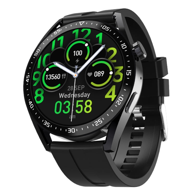 HW28 Smartwatch per chiamate Bluetooth con monitoraggio della salute impermeabile IP67 da 1,39 pollici con pagamento NFC