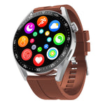 HW28 Smartwatch per chiamate Bluetooth con monitoraggio della salute impermeabile IP67 da 1,39 pollici con pagamento NFC