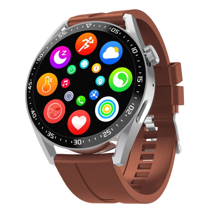 HW28 Smartwatch per chiamate Bluetooth con monitoraggio della salute impermeabile IP67 da 1,39 pollici con pagamento NFC