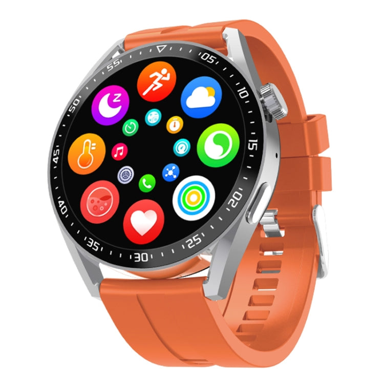 HW28 Smartwatch per chiamate Bluetooth con monitoraggio della salute impermeabile IP67 da 1,39 pollici con pagamento NFC