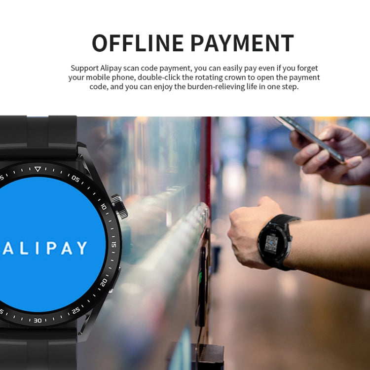 HW28 Smartwatch per chiamate Bluetooth con monitoraggio della salute impermeabile IP67 da 1,39 pollici con pagamento NFC
