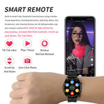 HW28 Smartwatch per chiamate Bluetooth con monitoraggio della salute impermeabile IP67 da 1,39 pollici con pagamento NFC