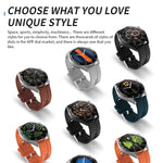 HW28 Smartwatch per chiamate Bluetooth con monitoraggio della salute impermeabile IP67 da 1,39 pollici con pagamento NFC