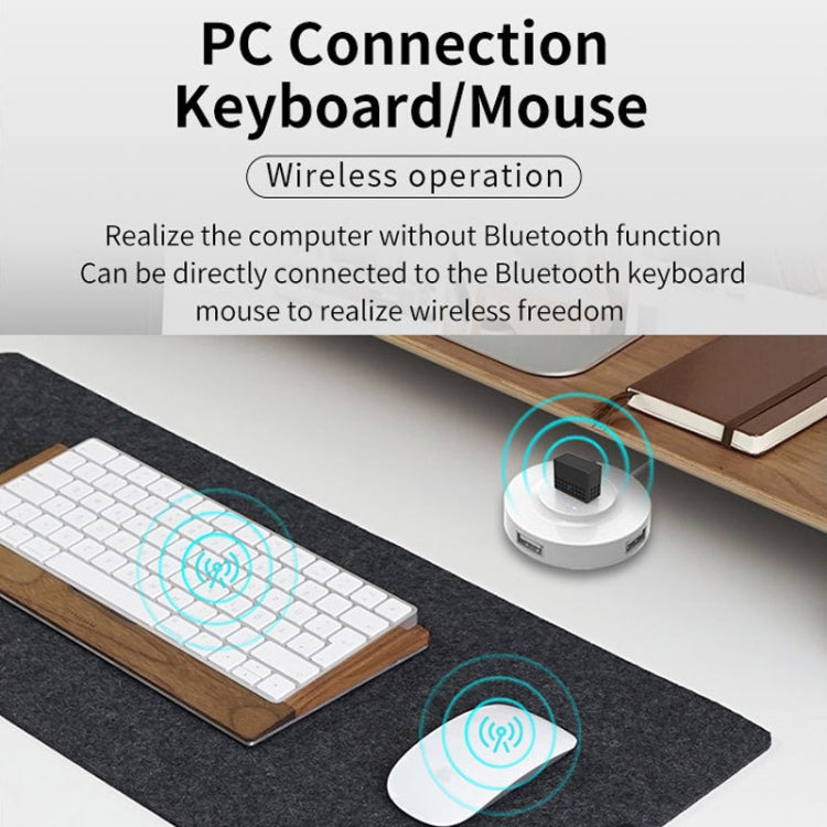 Adattatore Bluetooth USB 5.4 Trasmettitore Ricevitore Adattatore Audio Bluetooth per PC, Bluetooth 5.4