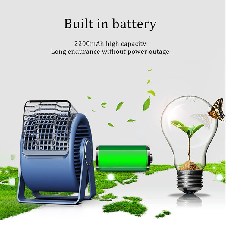 F7 Mini ventilatore portatile senza pale 3 velocità
