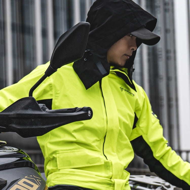 SULAITE Tuta impermeabile divisa per tutto il corpo da guida per motociclisti all'aperto, M, L, XL, XXL, XXXL